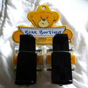 🇺🇦 NWT Buildabear Wheel Black Skate Clear